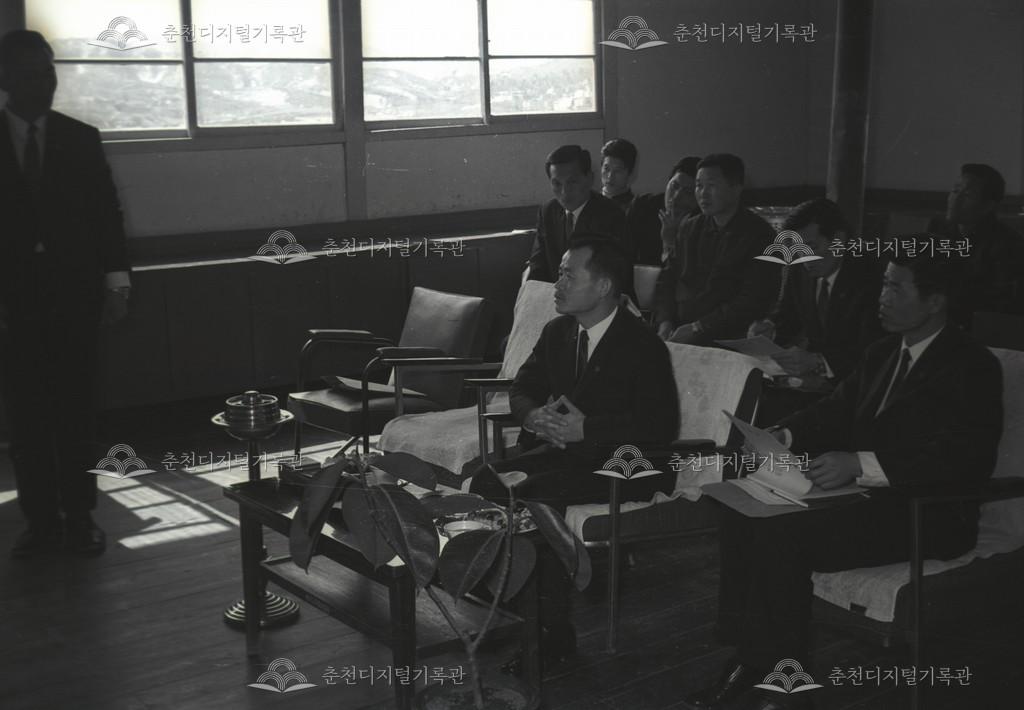 원낙희 춘성군수 신동면 초도 순시 이미지