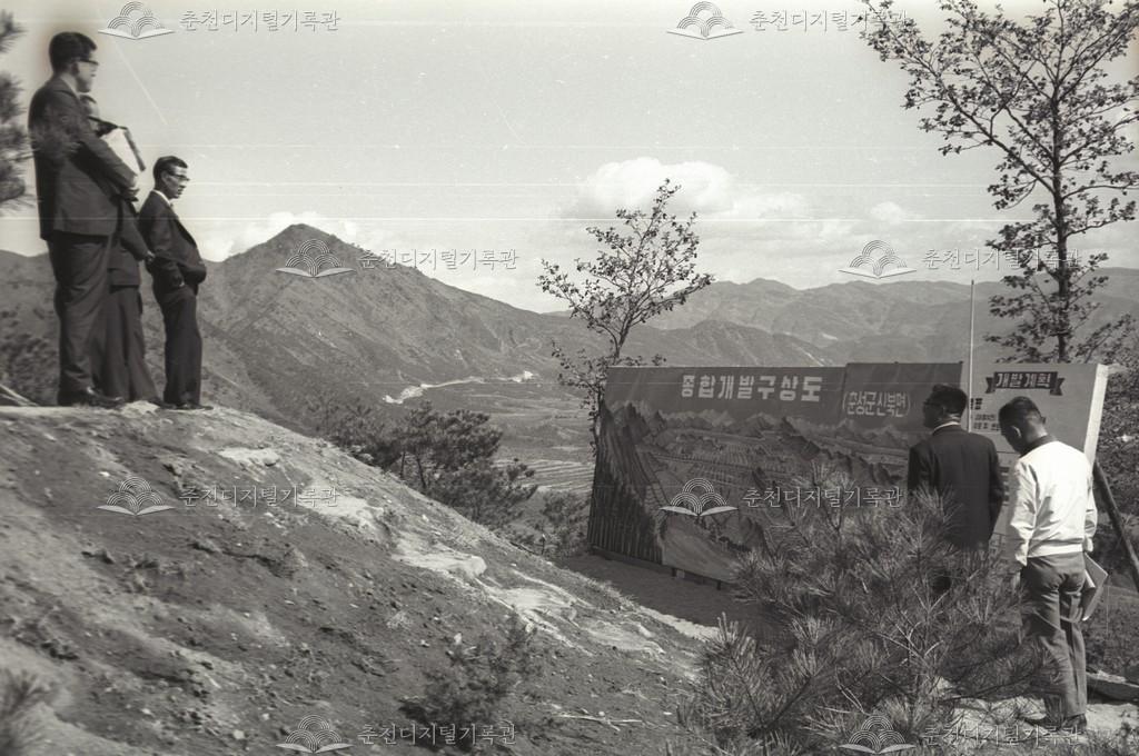 춘성군 신북면(신북읍) 종합개발구상도 이미지