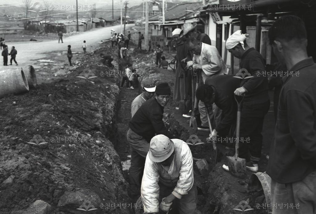 신북읍 하수관로 정비 이미지
