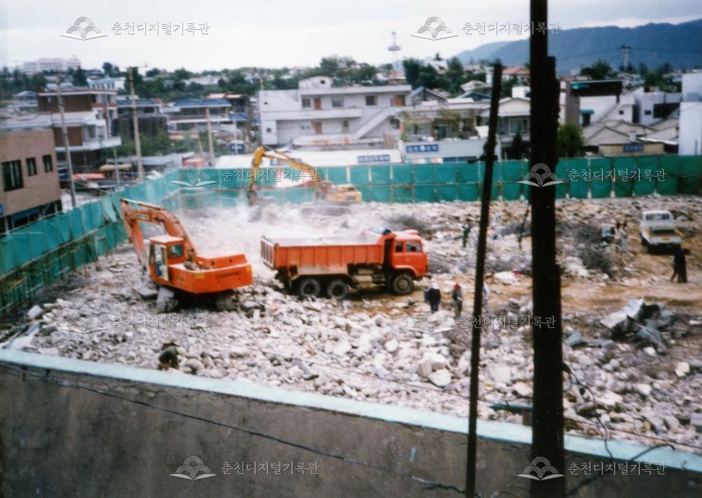 동부시장상가 건설 현장 이미지