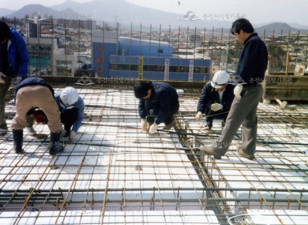 동부시장 신축 공사 현장 모습 이미지