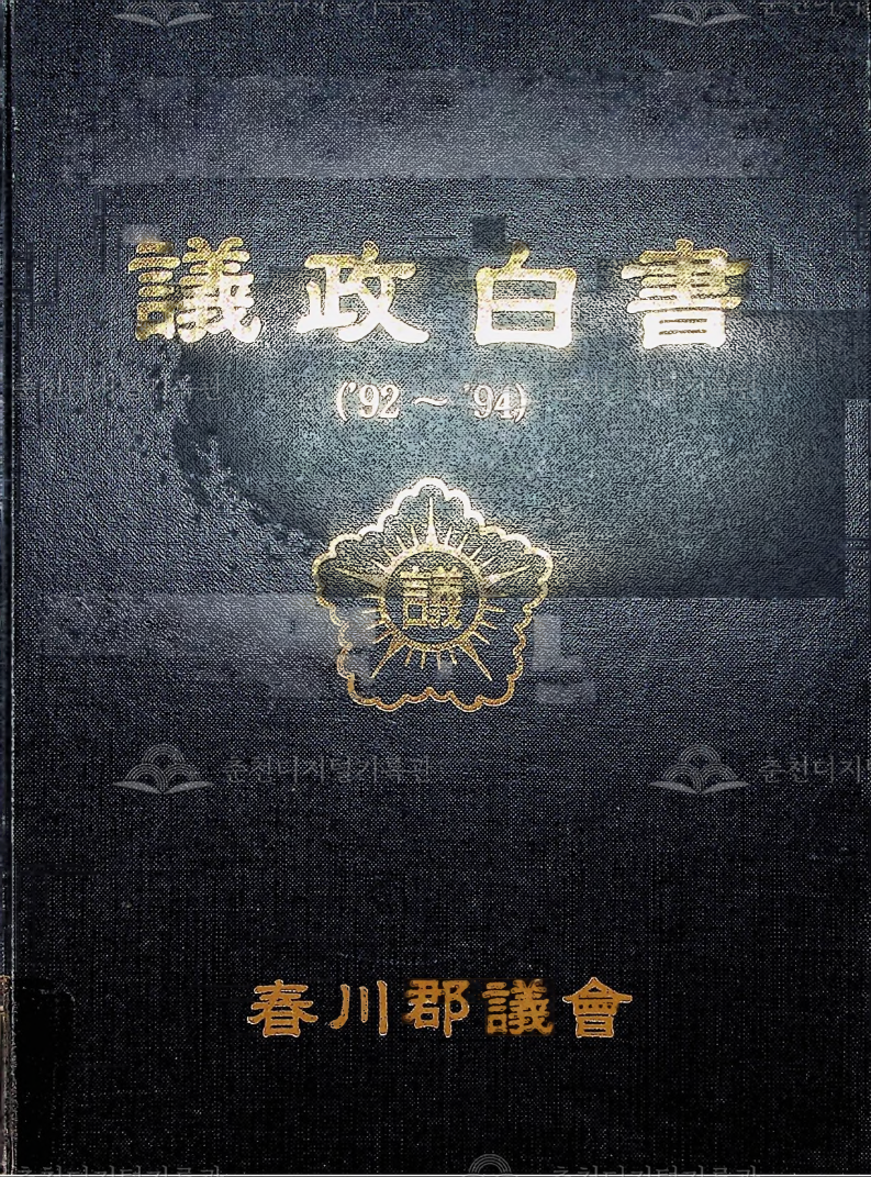 의정백서 1994 이미지