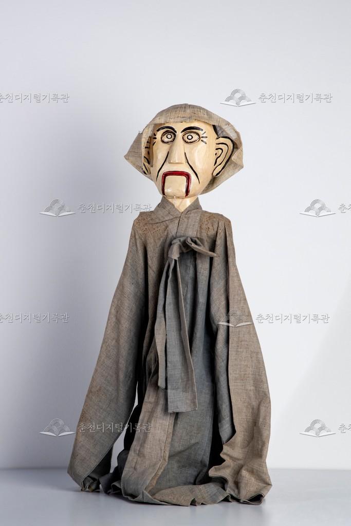 꼭두각시 놀음 인형 묵대사 이미지