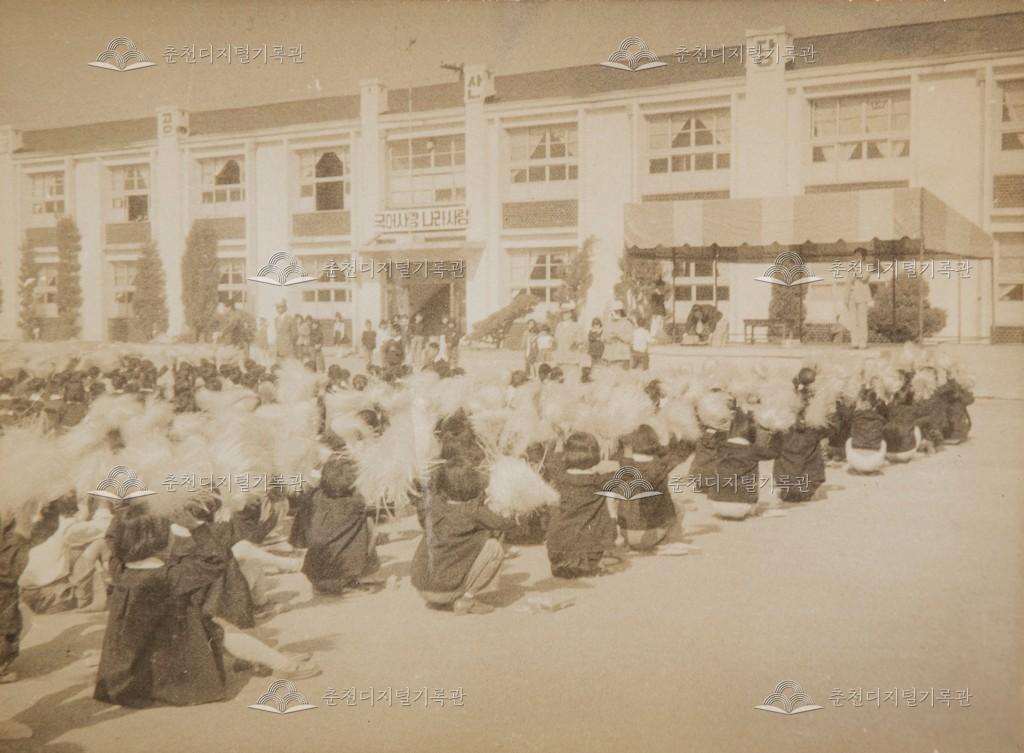 도 체육대회 출전 응원연습 이미지