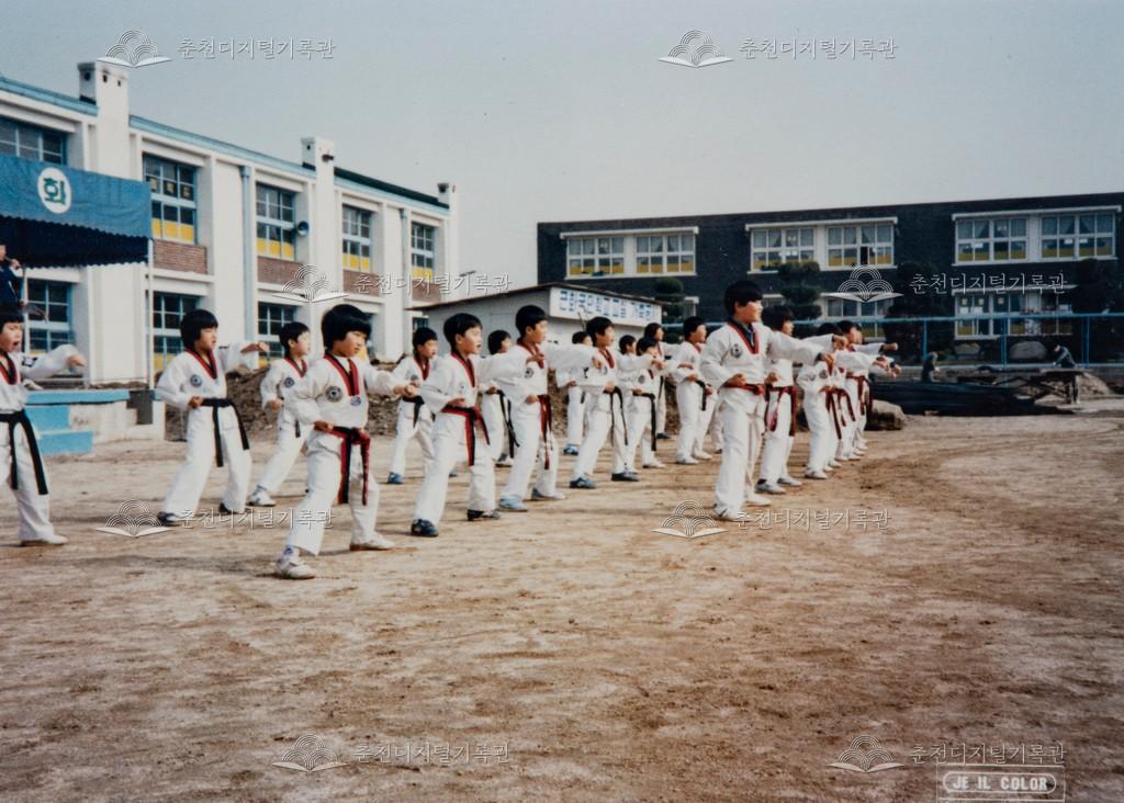 태권도 훈련 이미지