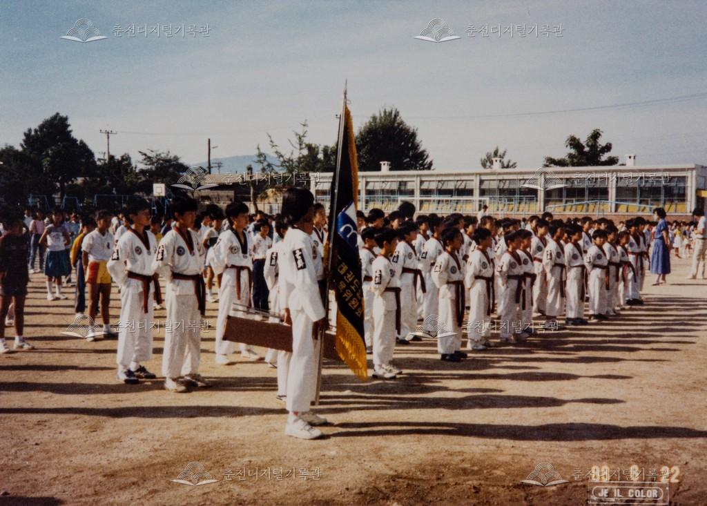 태권도 선수 결단식 이미지