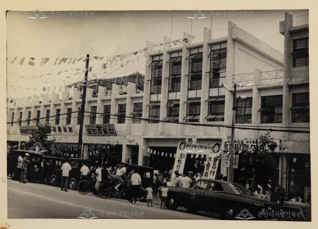 춘천중앙시장 개축 준공 후 전경 이미지