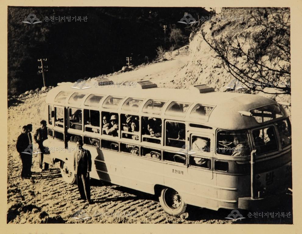 춘천 여객 버스 이미지