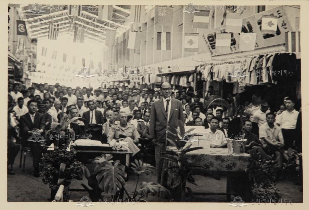 춘천중앙시장 개축 준공식 이미지