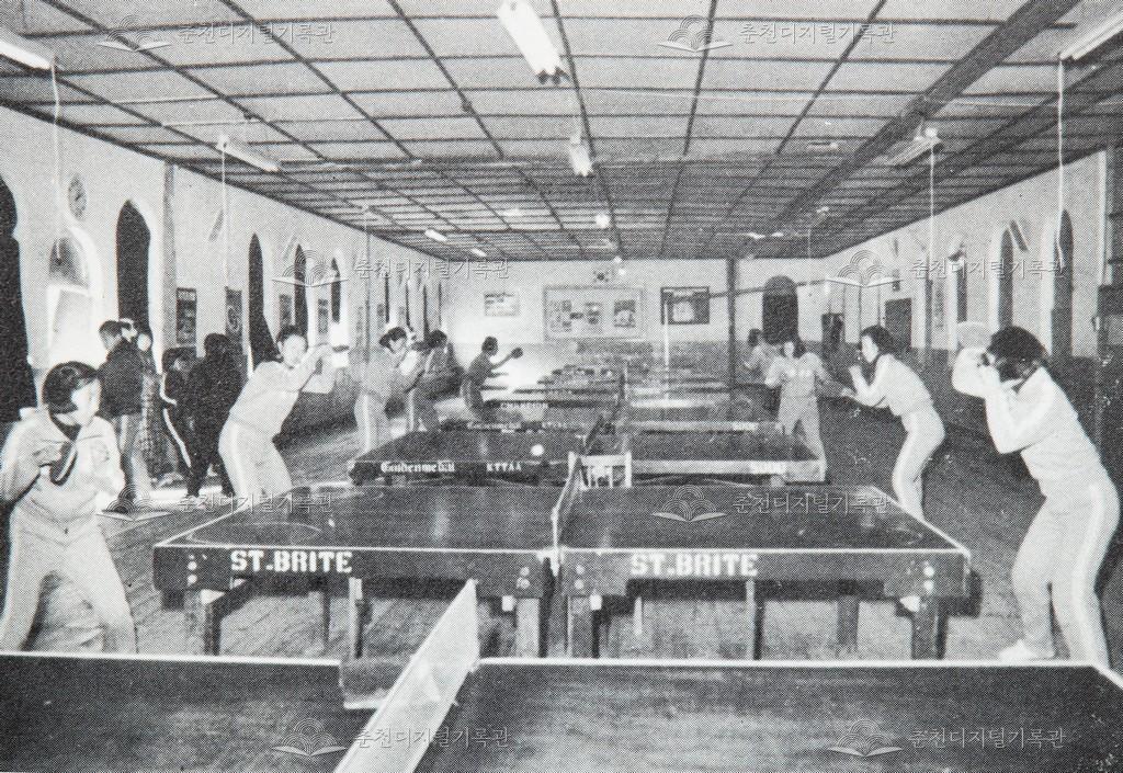 성수여자상업고등학교 탁구부 훈련 이미지