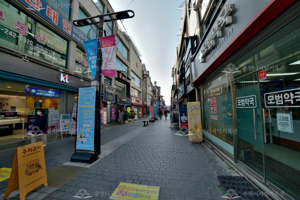 명동골목 이미지