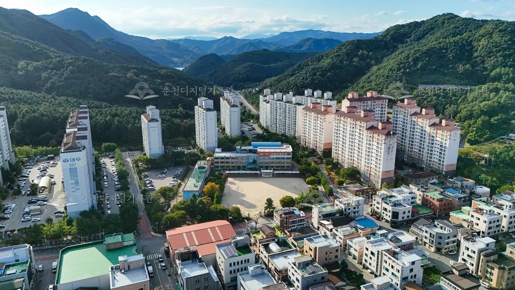 신남초등학교 전경 이미지