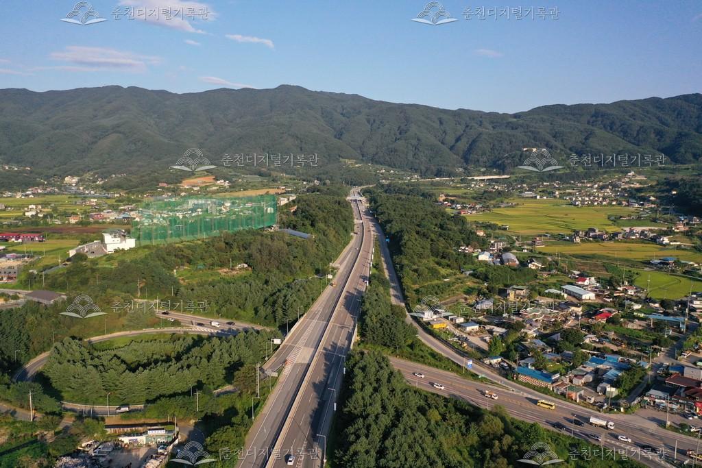 춘천중앙고속도로 전경 이미지
