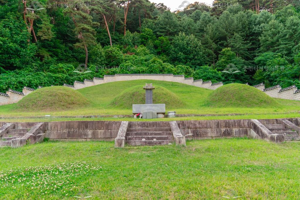 신숭겸 장군 묘역 이미지