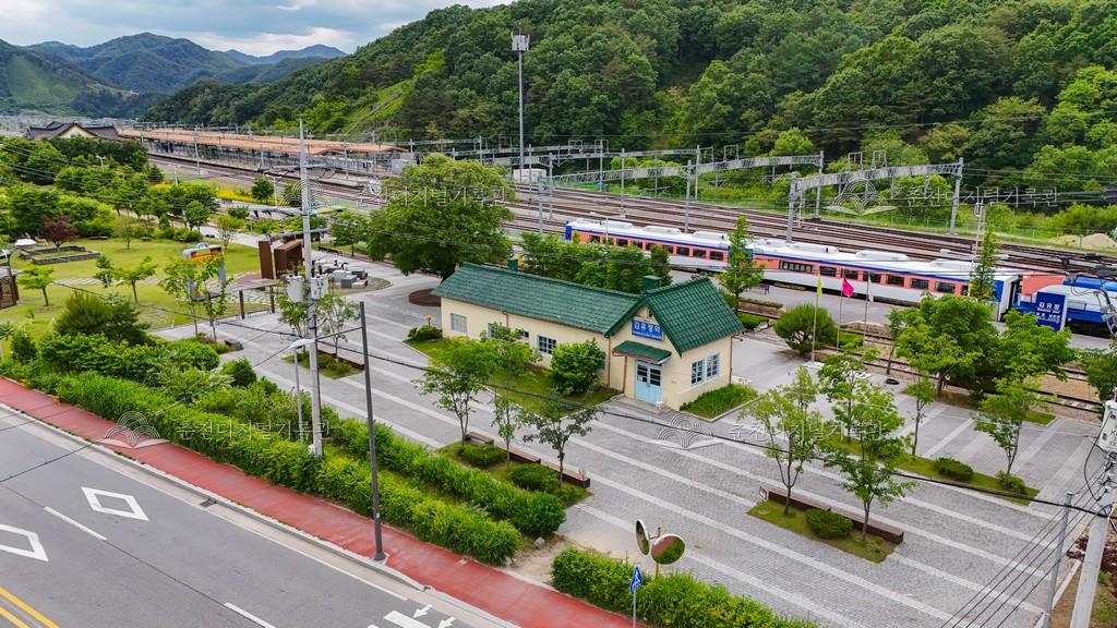 옛 김유정역 전경 이미지