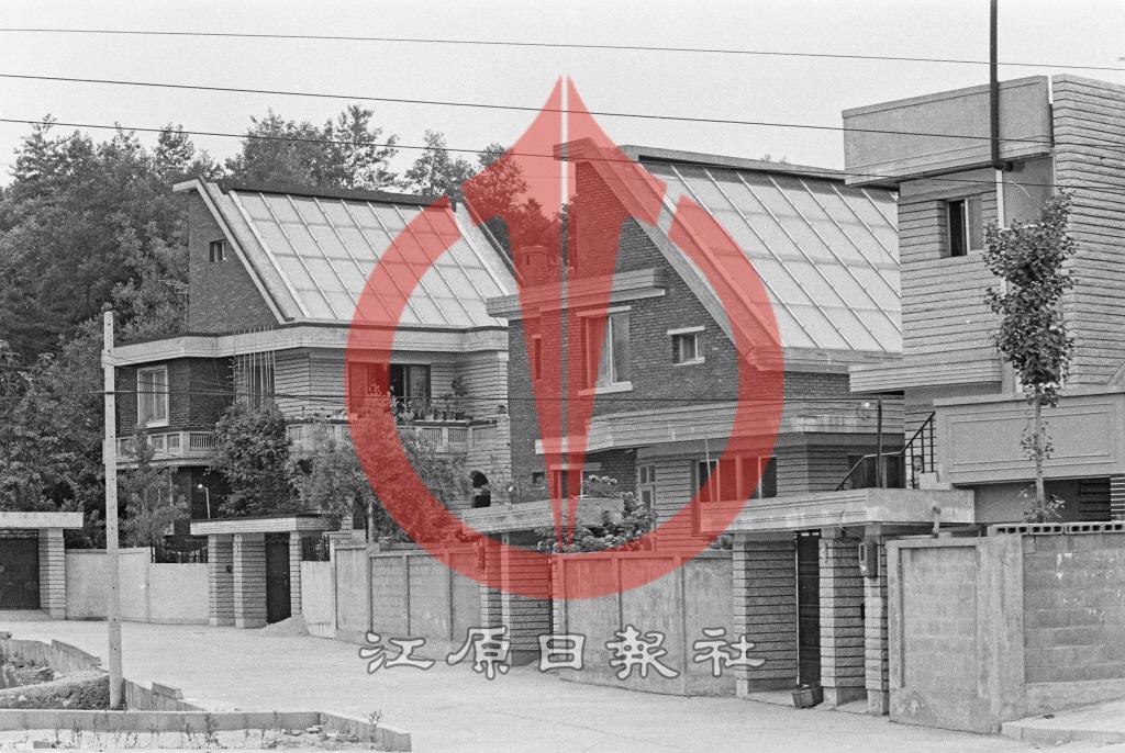 1980년대 효자동 태양열 주택 사진 이미지