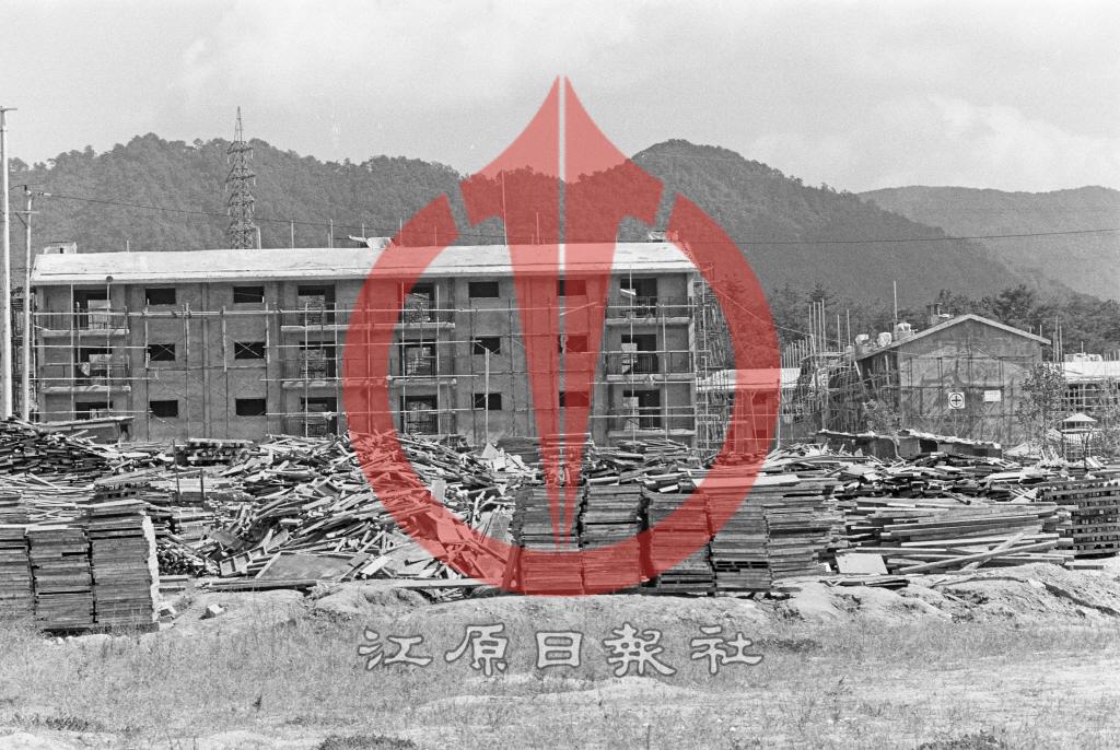 후평주공4단지아파트 건설 사진 이미지