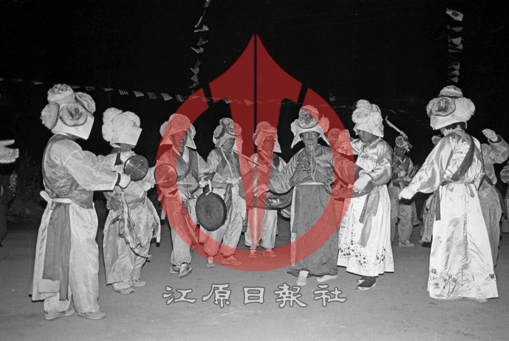 1980년대 정월대보름 사진 이미지