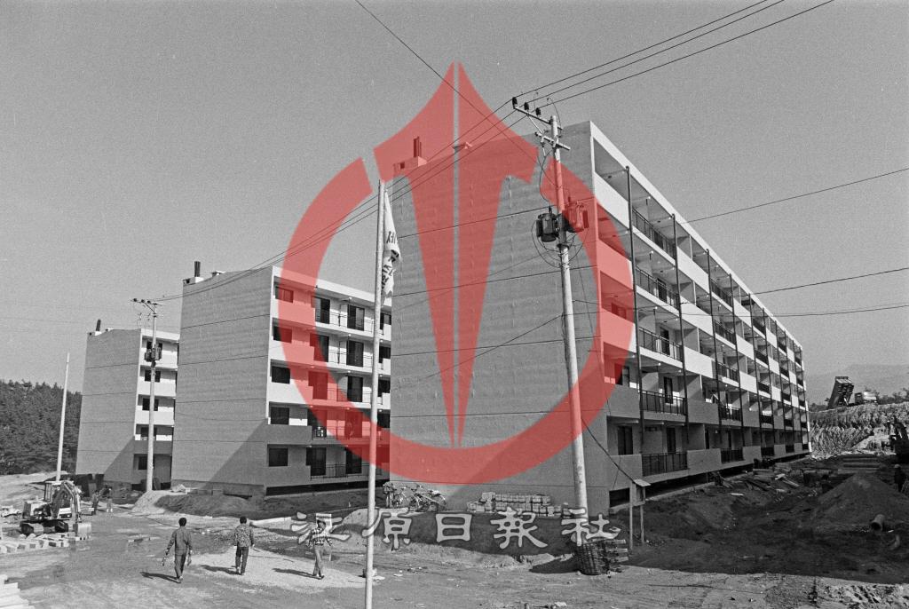 1980년대 세경2차아파트 건설 사진 이미지