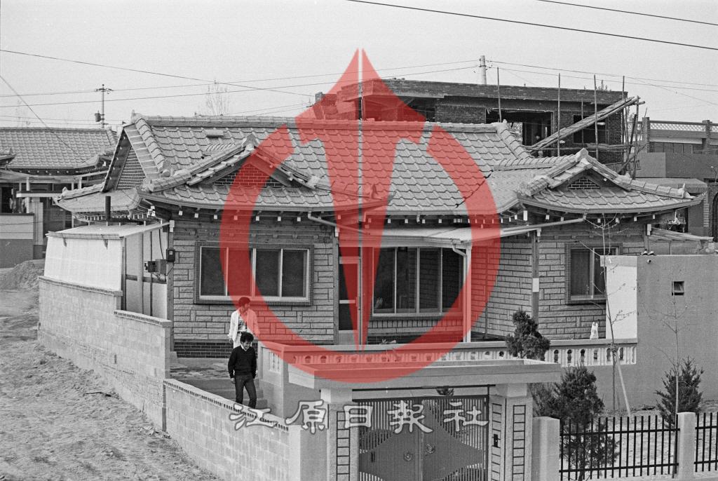 1980년대 효자동 주택가 사진 이미지