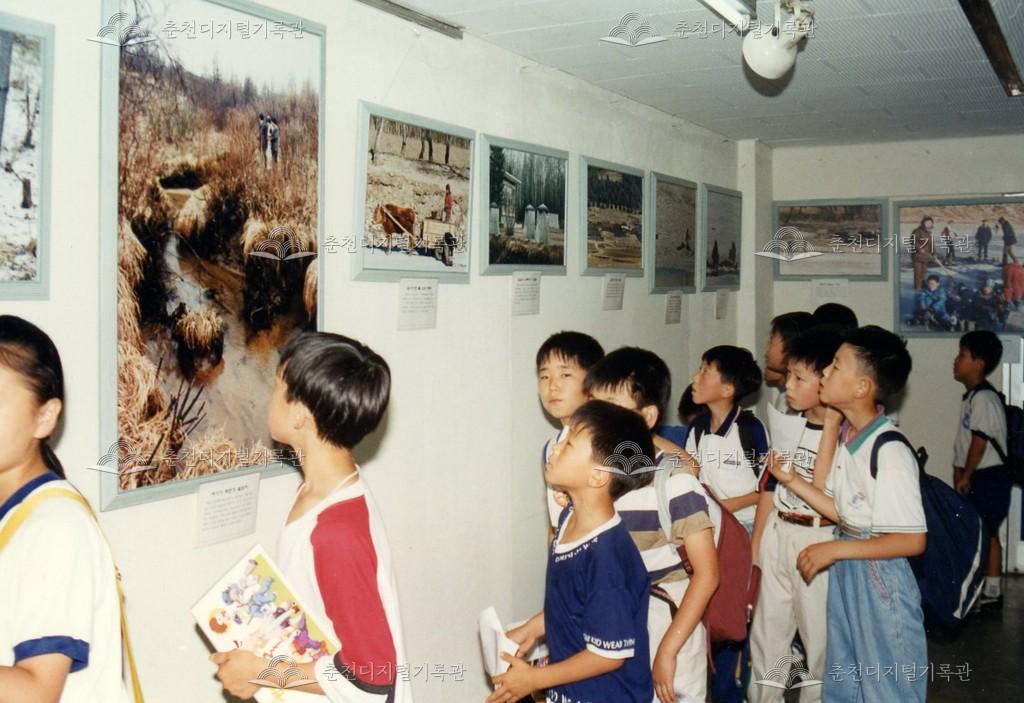 봉의초등학교 견학 사진 이미지