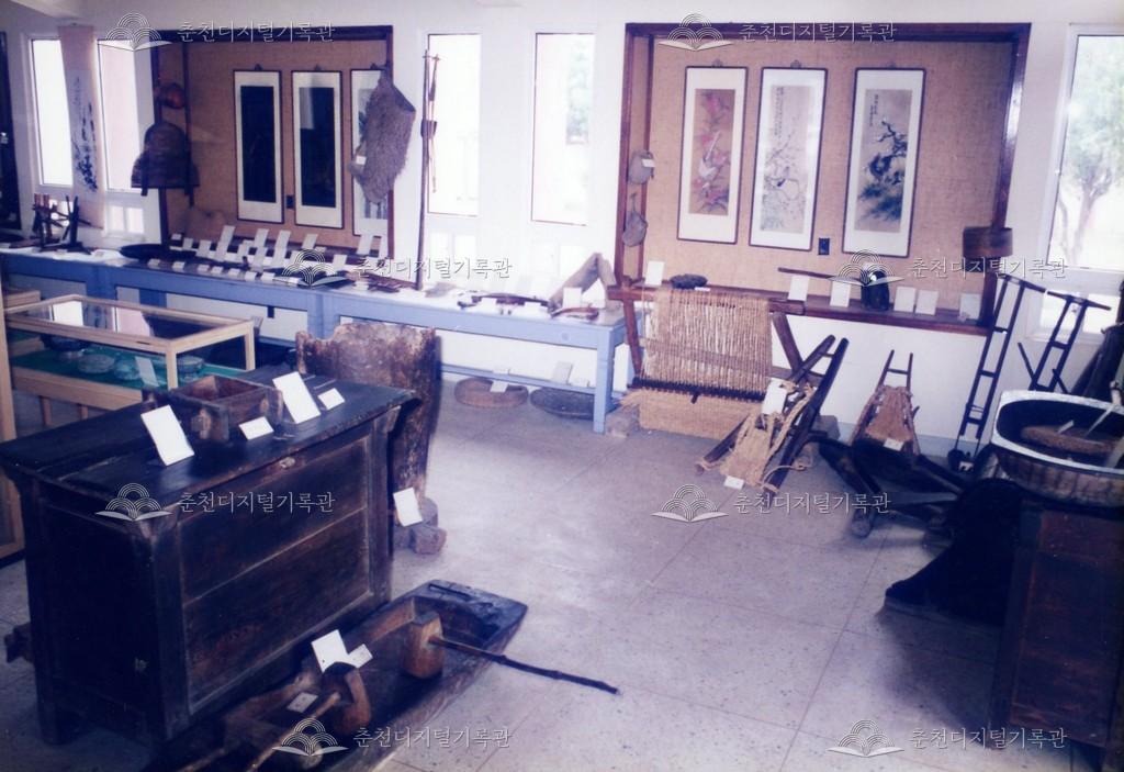 향토박물관 내부 사진 이미지