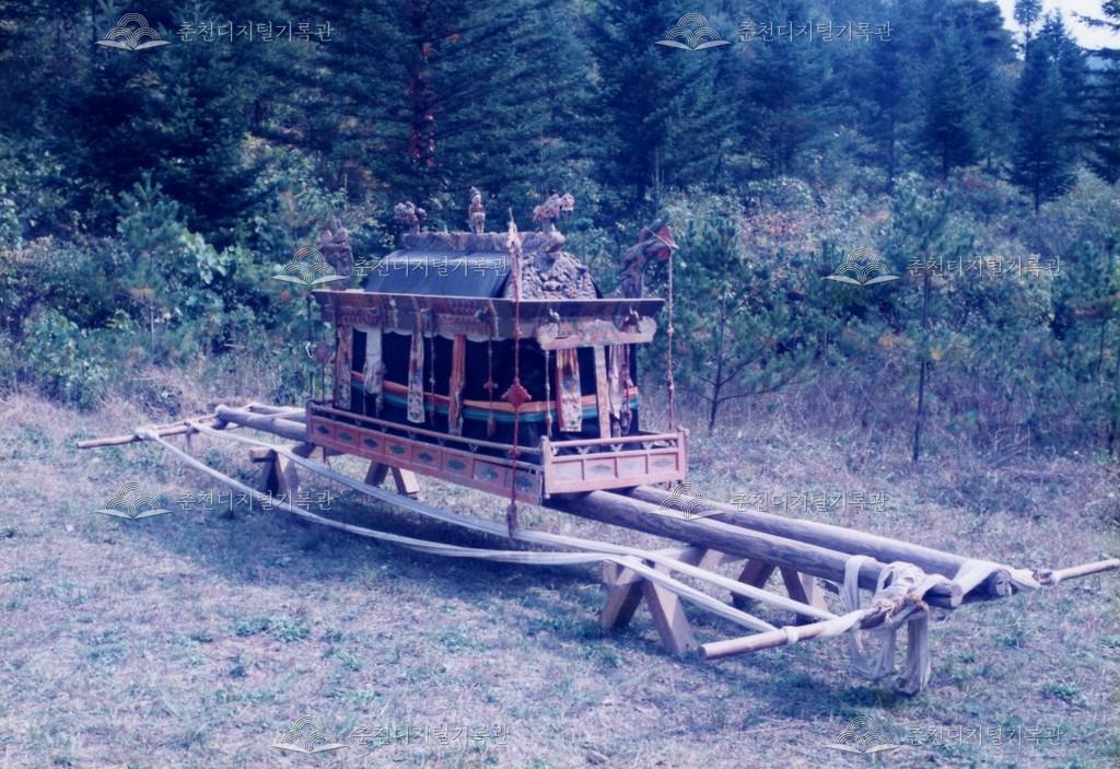 김우명 상여 사진 이미지