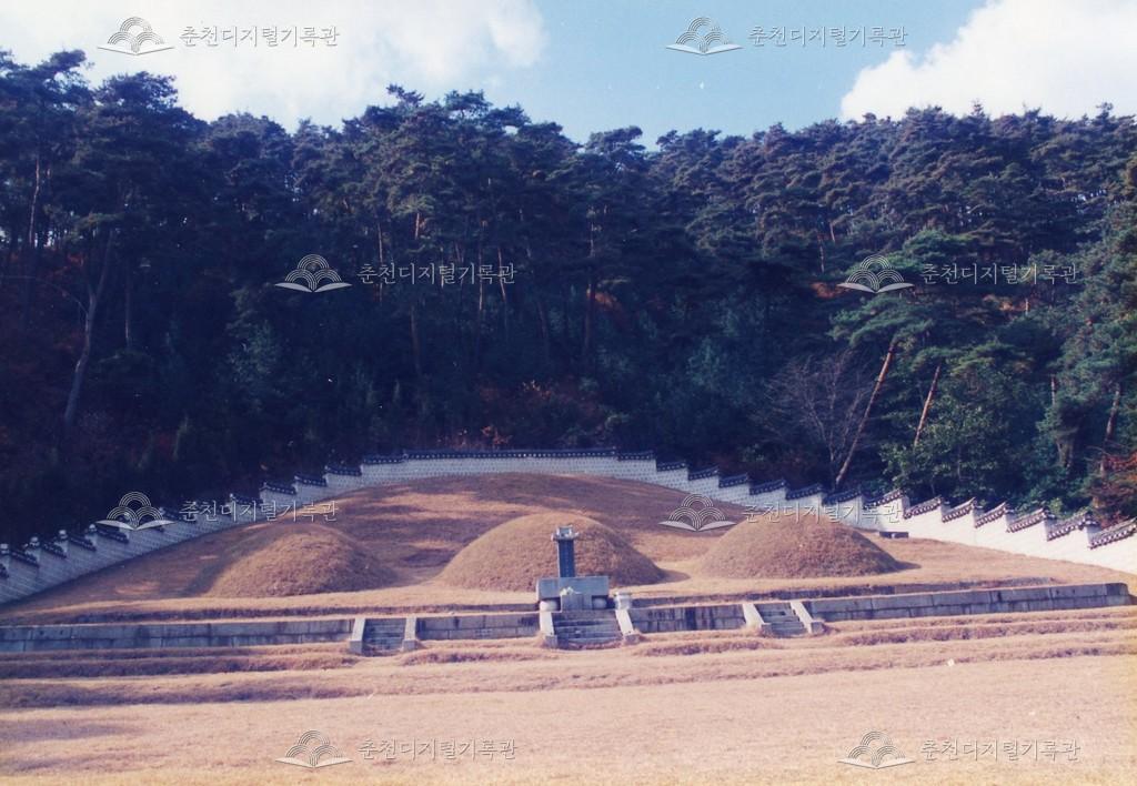 신숭겸 묘역 사진 이미지