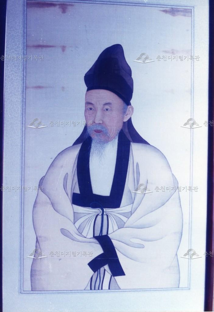 의암 류인석 초상화 사진 이미지