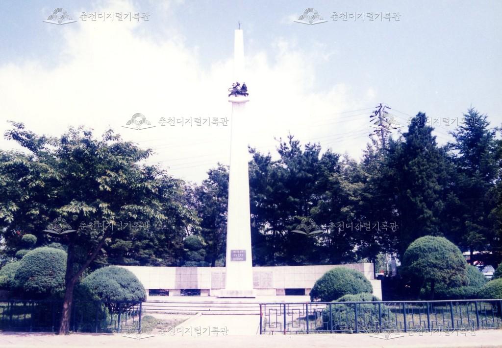 에티오피아 한국전참전기념탑 사진 이미지