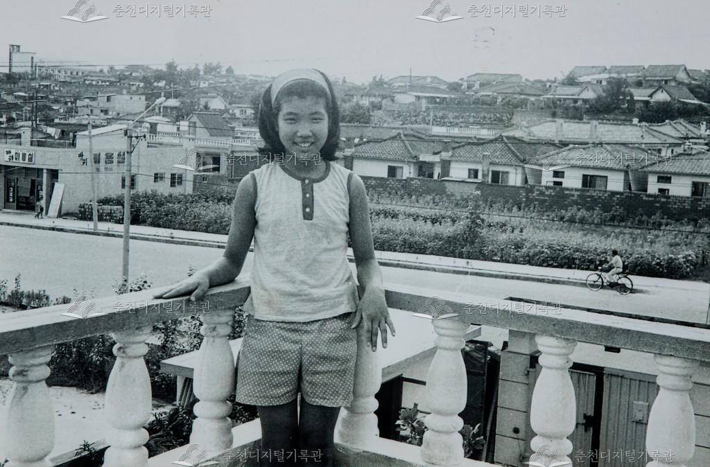 1970년대 효자3동 주택가 사진 이미지