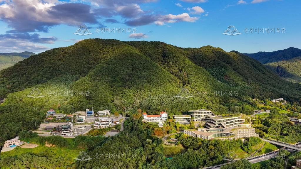 구봉산 카페거리와 네이버 데이터센터 이미지