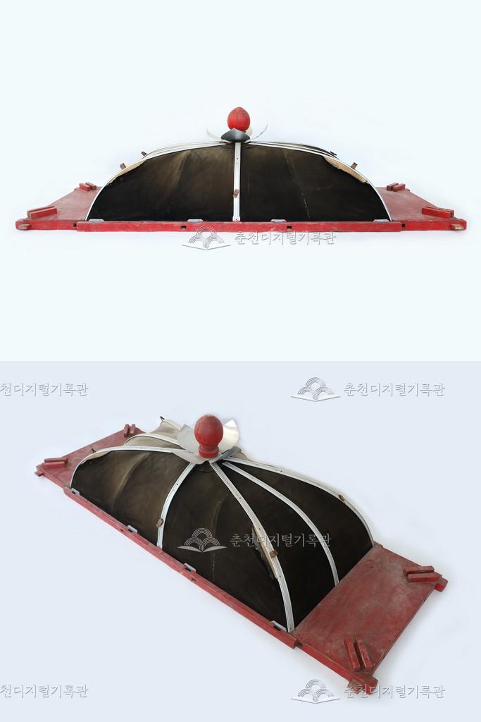 덮개_검은색 가마형 지붕 이미지