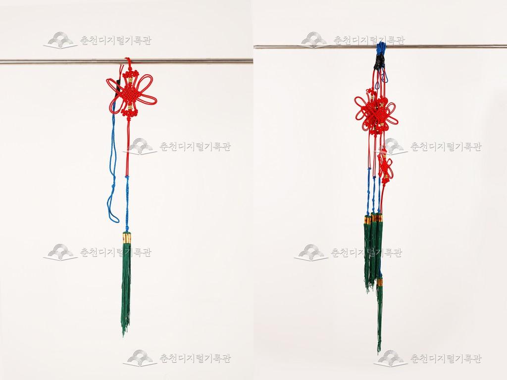 매듭장식_초록색 술 장식 (2) 이미지