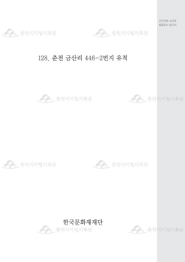 춘천 금산리 446-2번지 유적 이미지