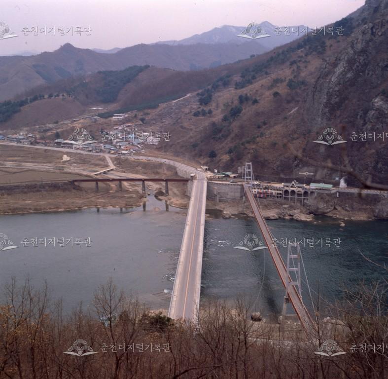 등선교와 강촌교 이미지