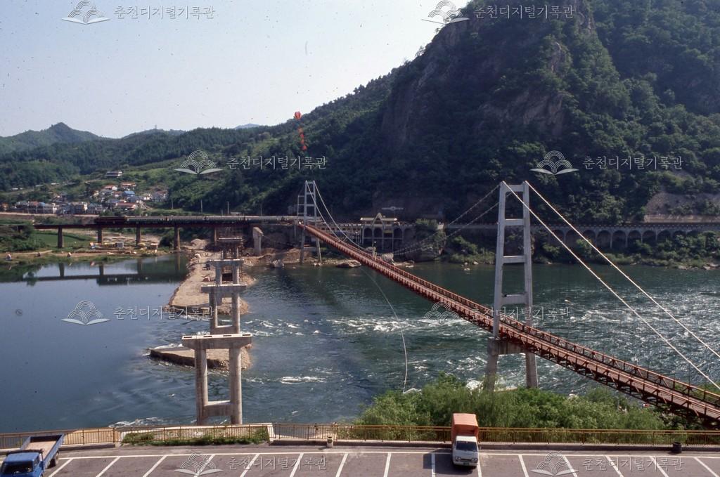 강촌교 건설현장 이미지