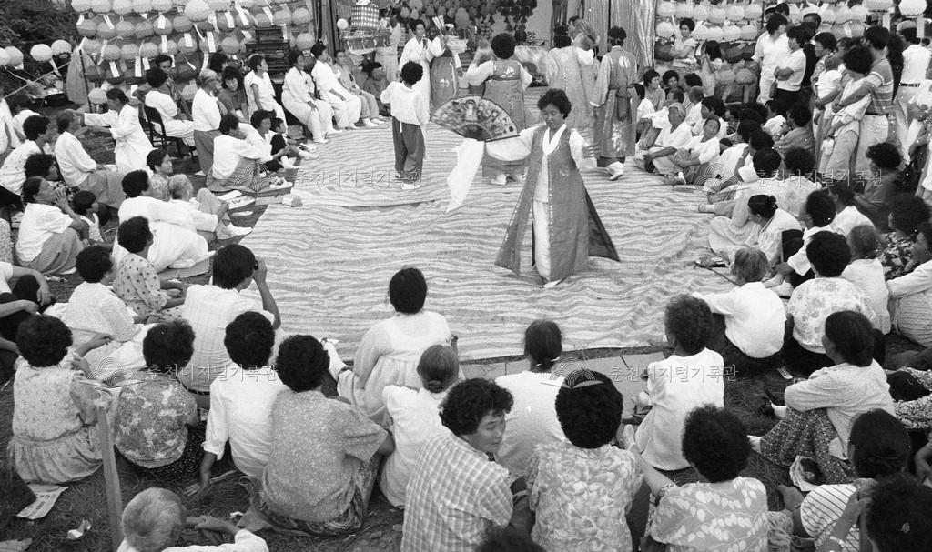소양제 기원굿 모습 이미지