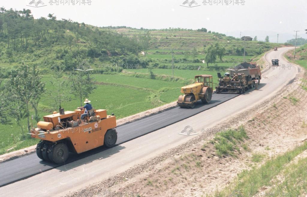 동내면 고은리 도로포장 이미지