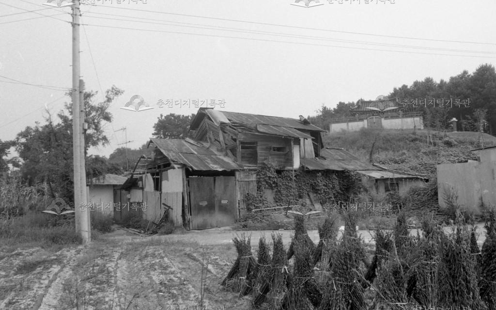 동면 장학리 방앗간 모습 이미지