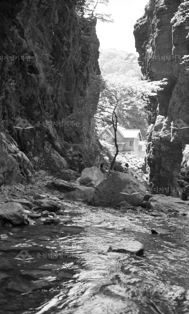 등선폭포 이미지