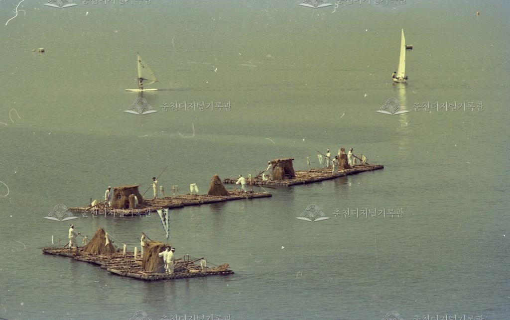 뗏목 재현 이미지
