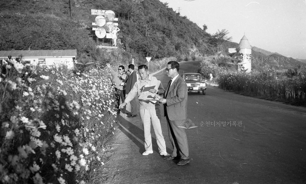 경춘도로 도로환경 가꾸기 현장 이미지