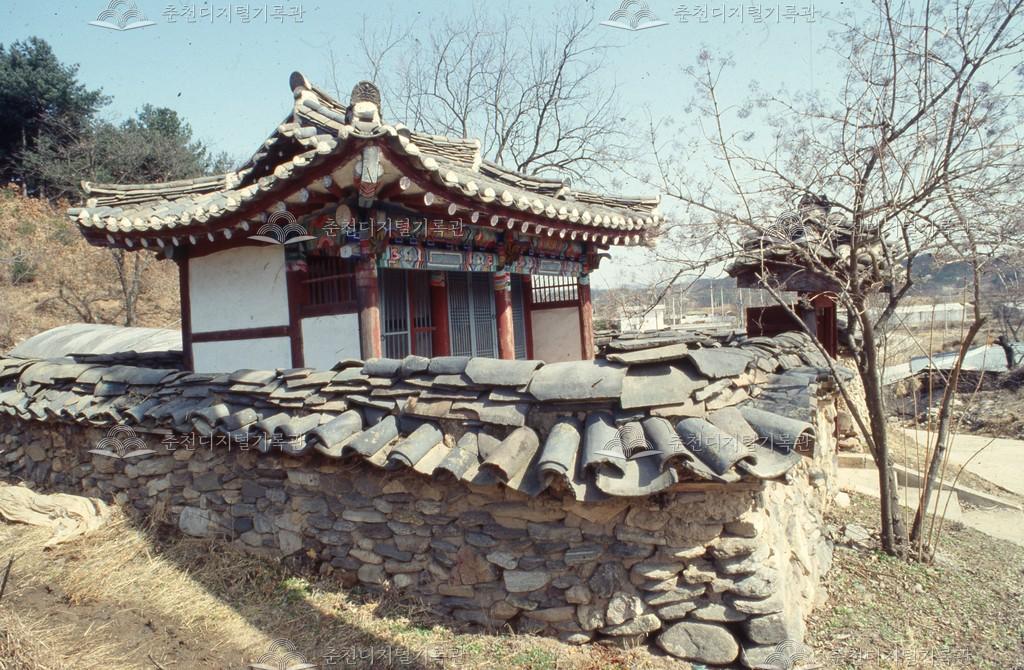 1980년대 한백록 사당 이미지