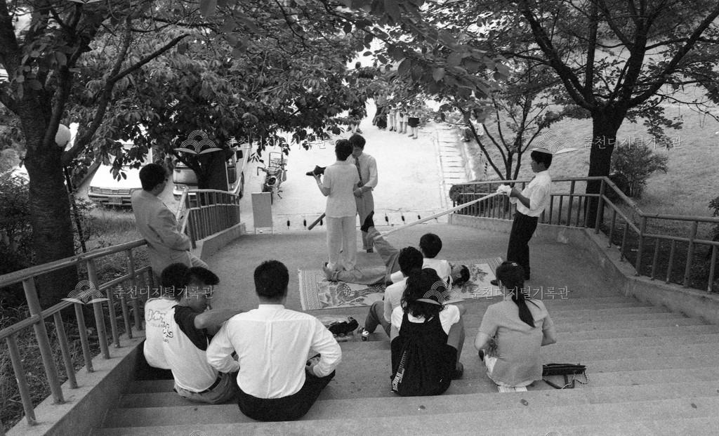 1990년대 삼천동 안보회관 결혼식 뒤풀이 이미지