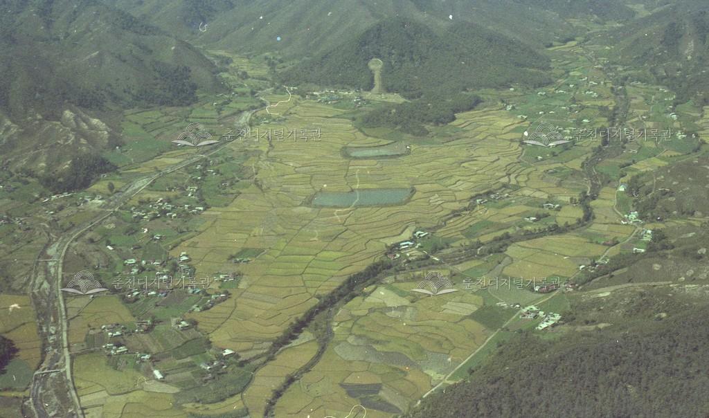 1990년대 서면 방동리 항공촬영 이미지