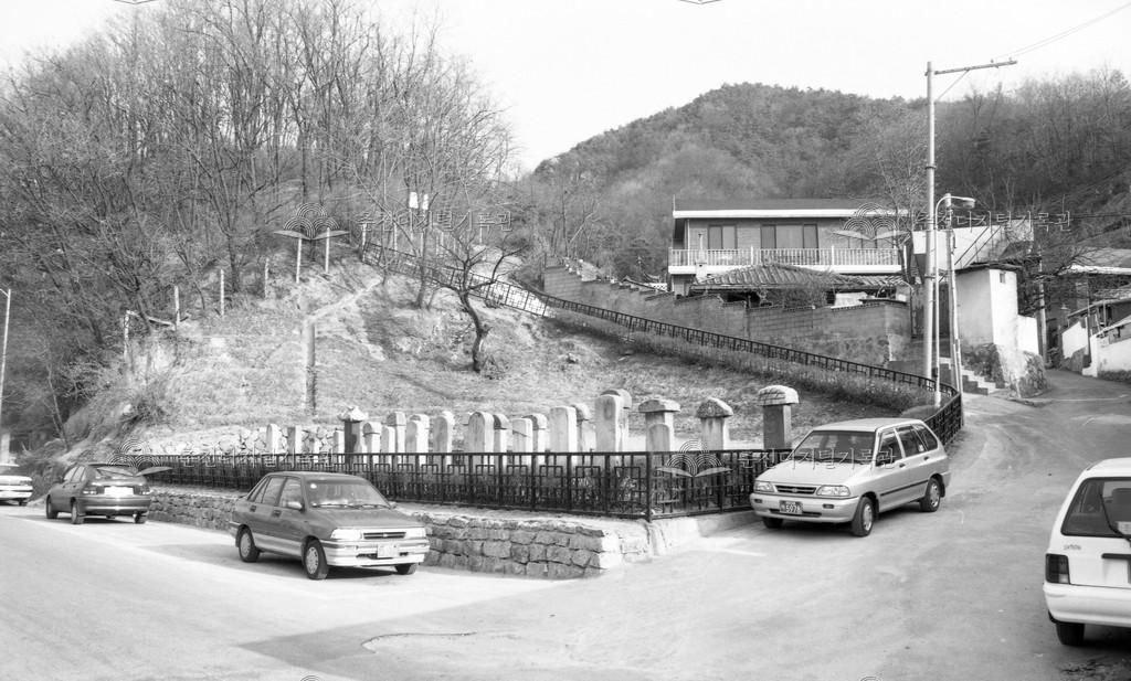 소양로 비석군 이미지