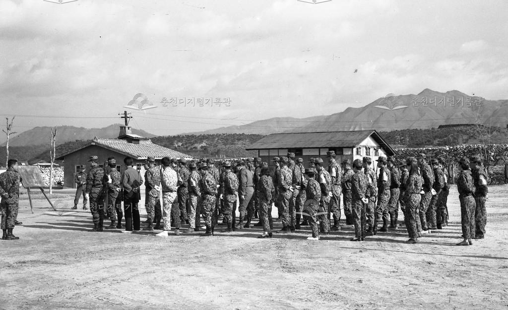 1980년대 예비군훈련 이미지
