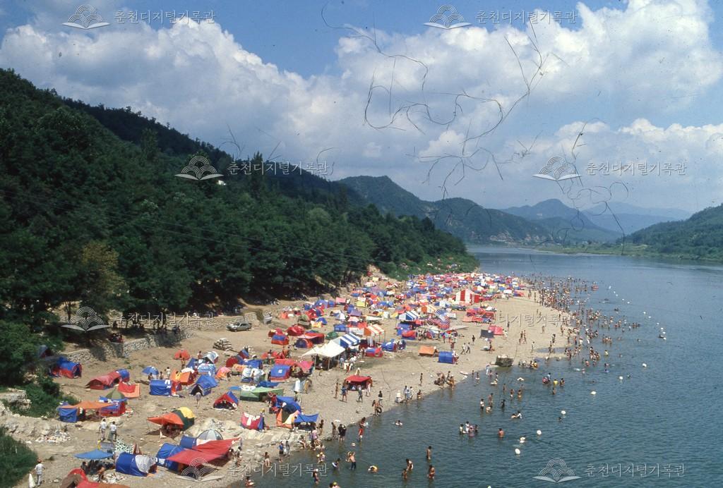 1970년대 강촌유원지 이미지