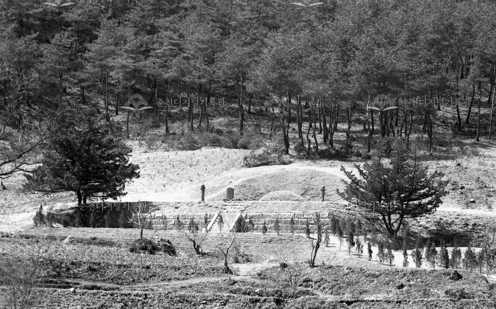 1970년대 의암 류인석 묘역 이미지